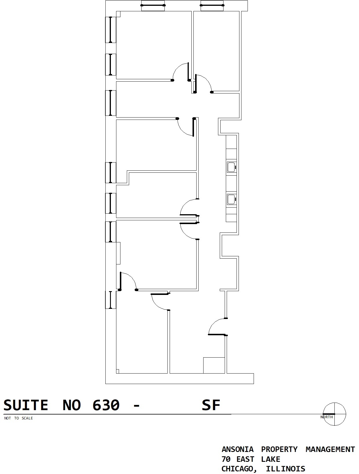 70 E Lake St, Chicago, IL for lease Floor Plan- Image 1 of 6