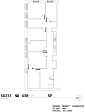 70 E Lake St, Chicago, IL for lease Floor Plan- Image 1 of 6