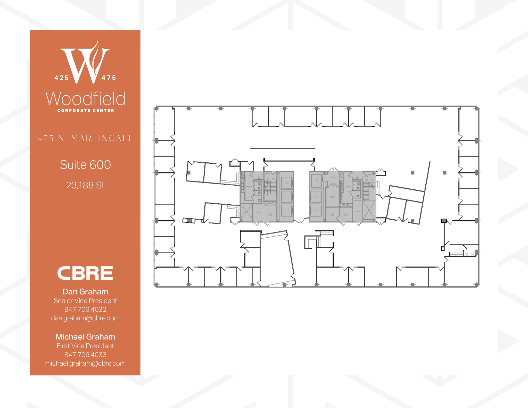 425 N Martingale Rd, Schaumburg, IL for lease Floor Plan- Image 1 of 1