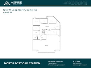 1000 N Post Oak Rd, Houston, TX for lease Floor Plan- Image 1 of 1