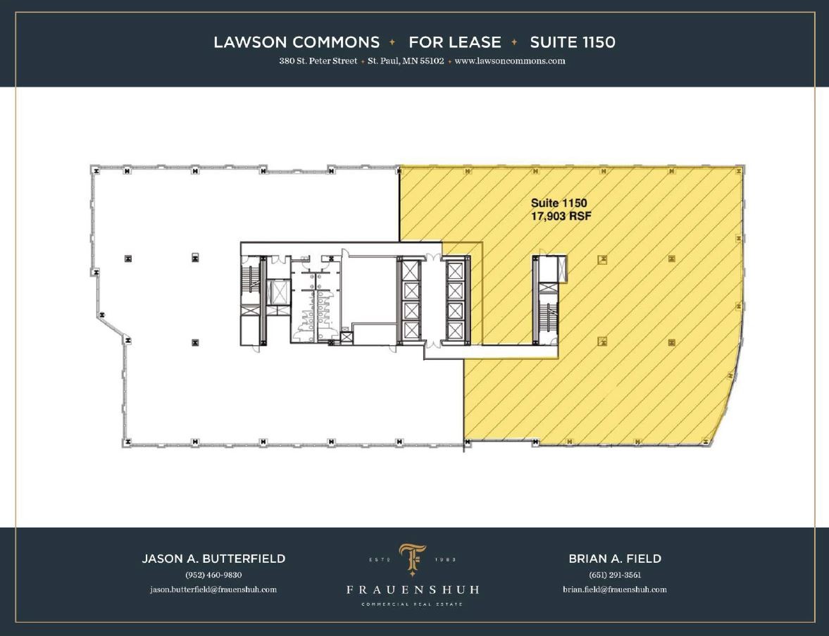 380-388 Saint Peter St, Saint Paul, MN for lease Floor Plan- Image 1 of 3