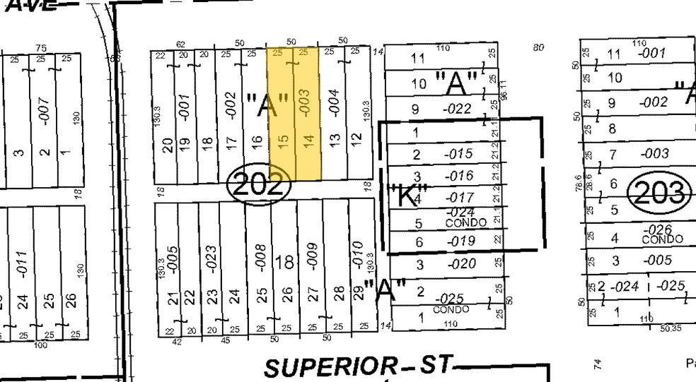 219 W Chicago Ave, Chicago, IL for lease - Plat Map - Image 2 of 4