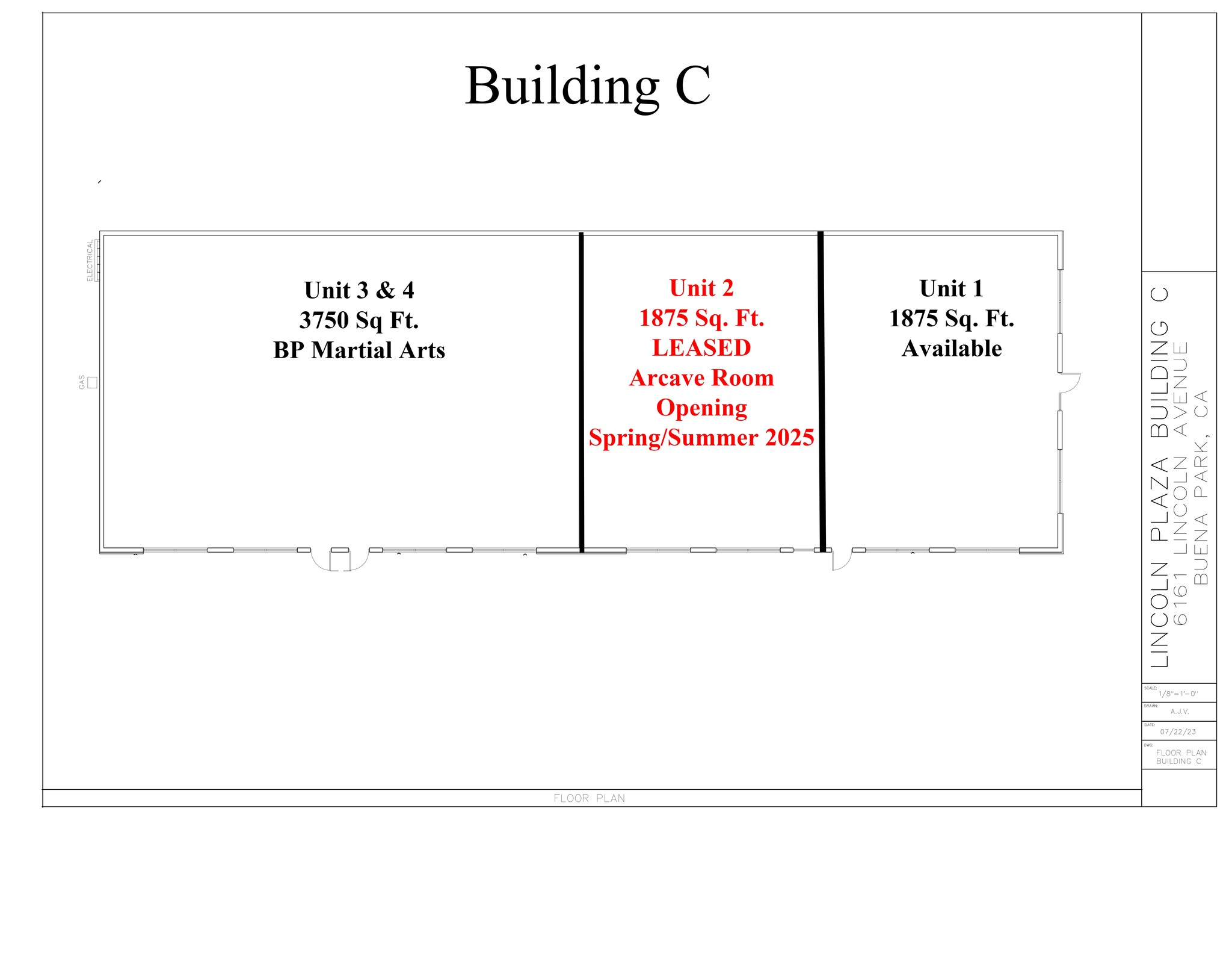 6161 Lincoln Ave, Buena Park, CA for lease Site Plan- Image 1 of 4