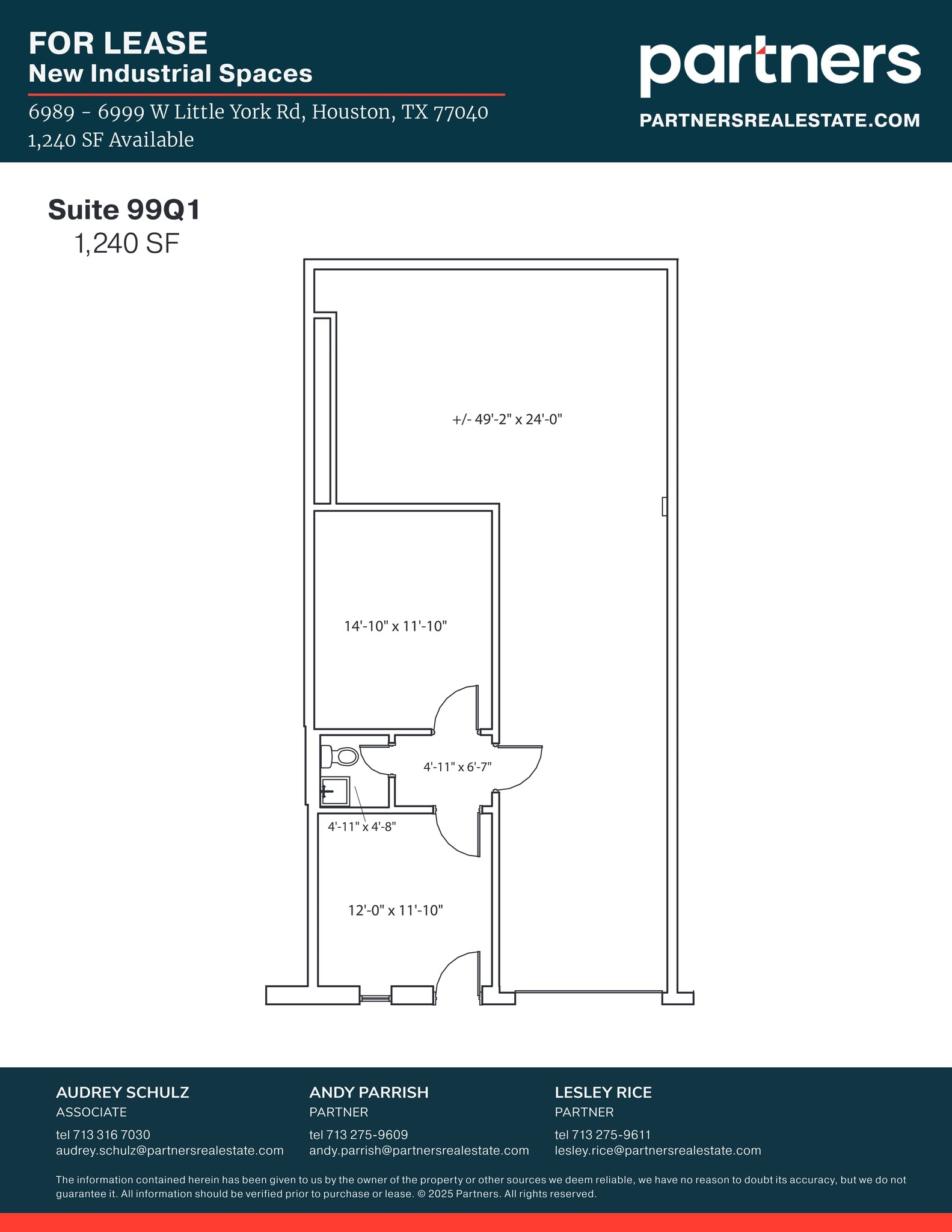 6989 W Little York Rd, Houston, TX for lease Site Plan- Image 1 of 1
