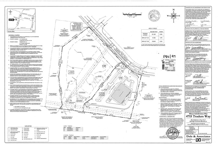 4717 Traders Way, Thompsons Station, TN for lease - Site Plan - Image 3 of 3