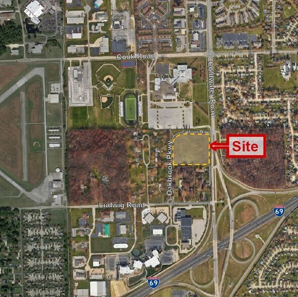 6901 Coldwater rd, Fort Wayne, IN 46825 6901 Coldwater Road Land 9.