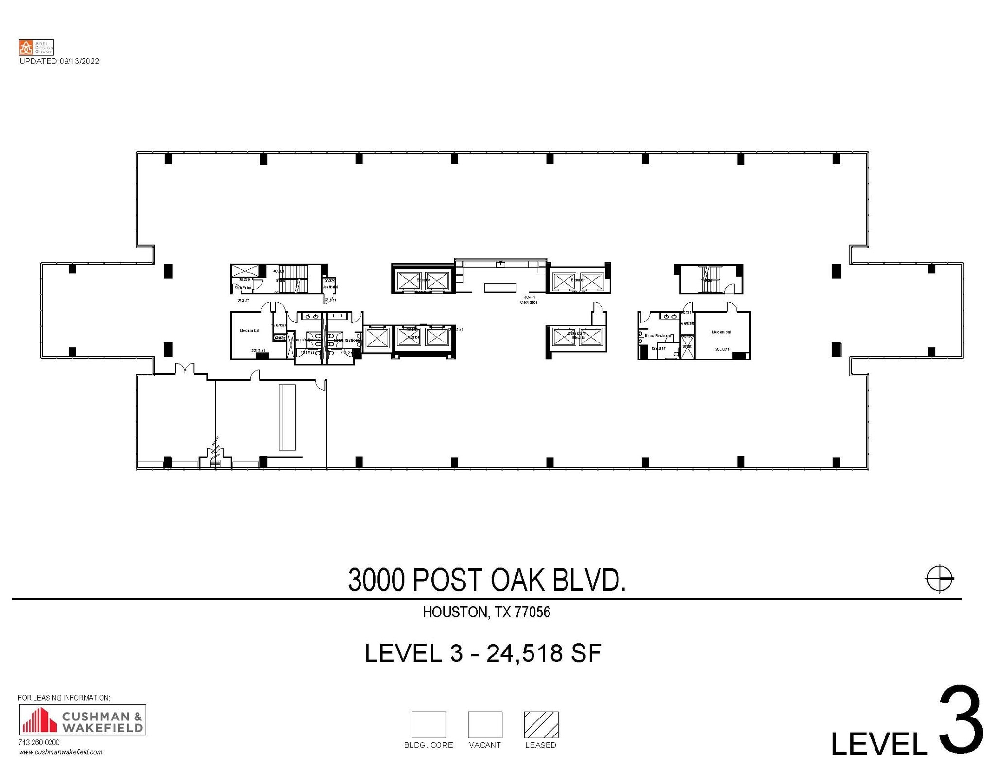 3000 Post Oak Blvd, Houston, TX for lease Floor Plan- Image 1 of 1