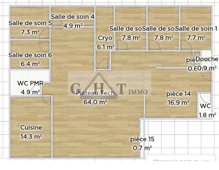 Office in Melun for lease - Floor Plan - Image 3 of 13