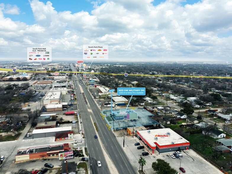 1633 SW Military Dr, San Antonio, TX for lease - Building Photo - Image 1 of 6