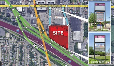 375-417 S State Route 17, Hackensack, NJ - aerial  map view