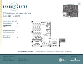 733 Marquette Ave, Minneapolis, MN for lease Floor Plan- Image 1 of 5