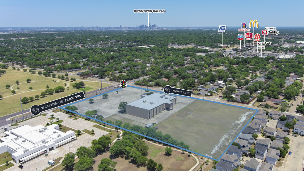 4710 W Illinois Ave, Dallas, TX for sale - Aerial - Image 2 of 3