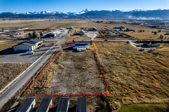 535 Moraine Ct, Driggs, ID - aerial  map view