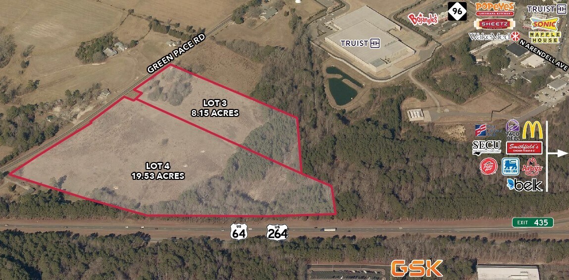 313 Green Pace Rd, Zebulon, NC for sale Aerial- Image 1 of 1