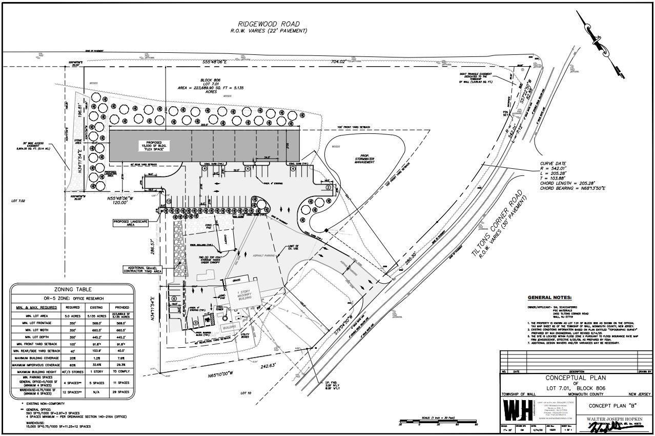 2404 Tiltons Corner Rd, Wall Township, NJ 07719 Industrial for Sale