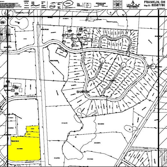 7965 N High St, Columbus, OH for lease - Plat Map - Image 2 of 18