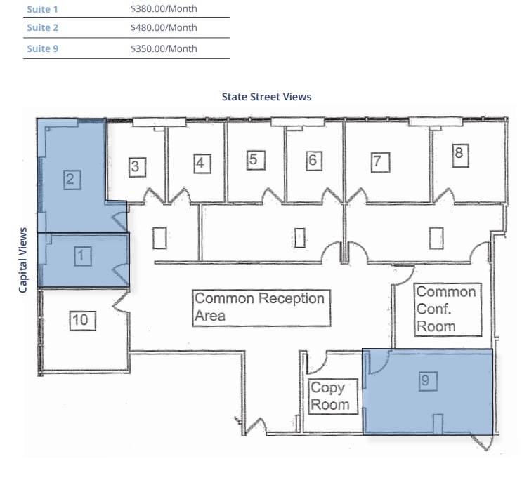 30 W Mifflin St, Madison, WI for lease Floor Plan- Image 1 of 1