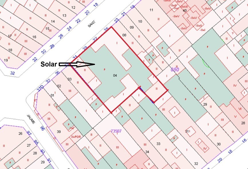 Land in Vila-real, Castellón for sale - Floor Plan - Image 3 of 5