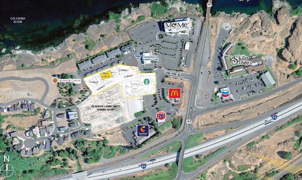 US Hwy 197 & Lone Pine blvd, The Dalles, OR for lease - Building Photo - Image 1 of 1