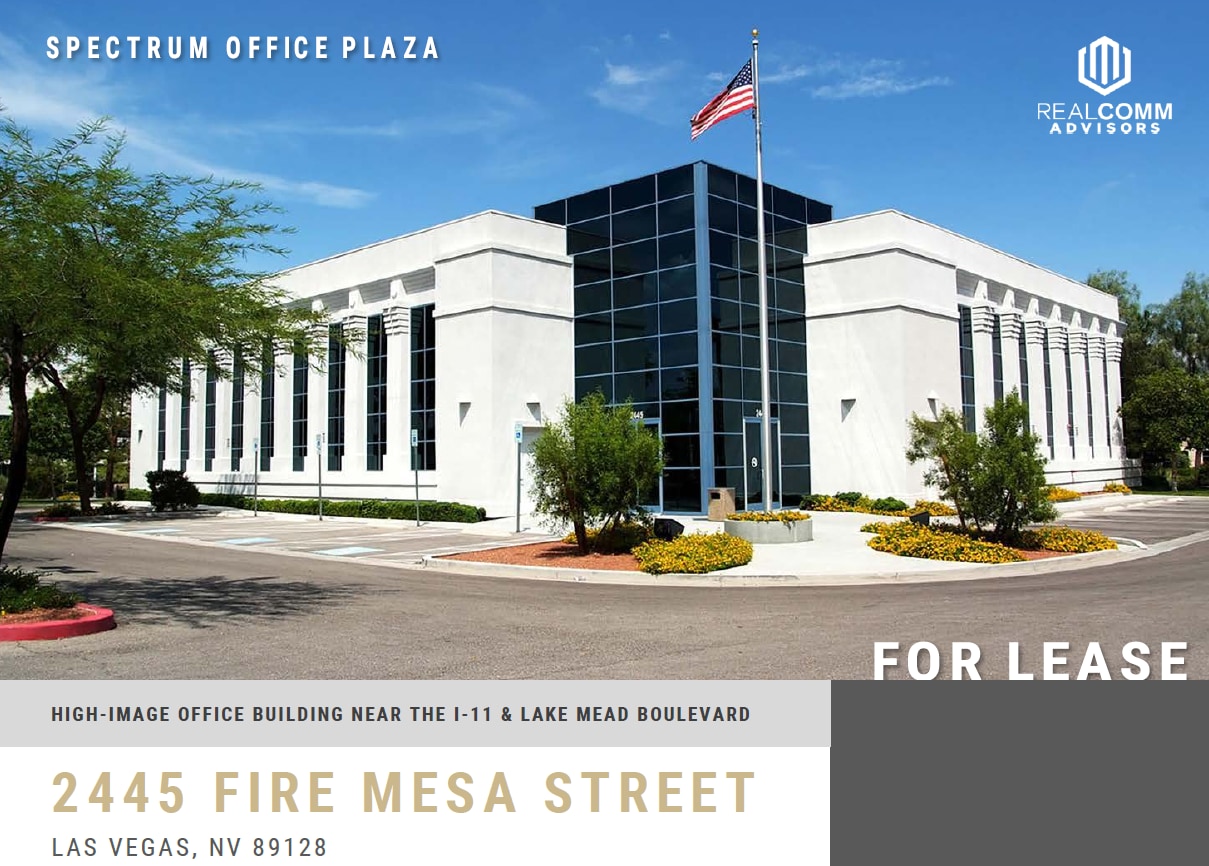 2445 Fire Mesa St, Las Vegas, NV for lease Building Photo- Image 1 of 4