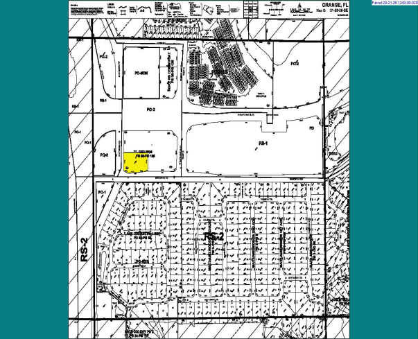 1661 Sandspur Rd, Maitland, FL for sale - Plat Map - Image 2 of 3