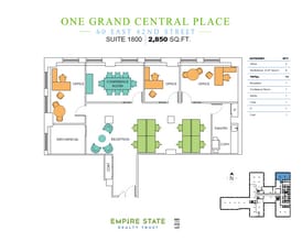 60 E 42nd St, New York, NY for lease Floor Plan- Image 1 of 1
