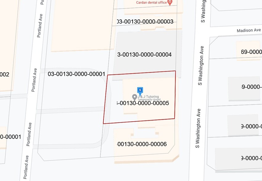 112 S Washington Ave, Bergenfield, NJ for lease - Plat Map - Image 3 of 3