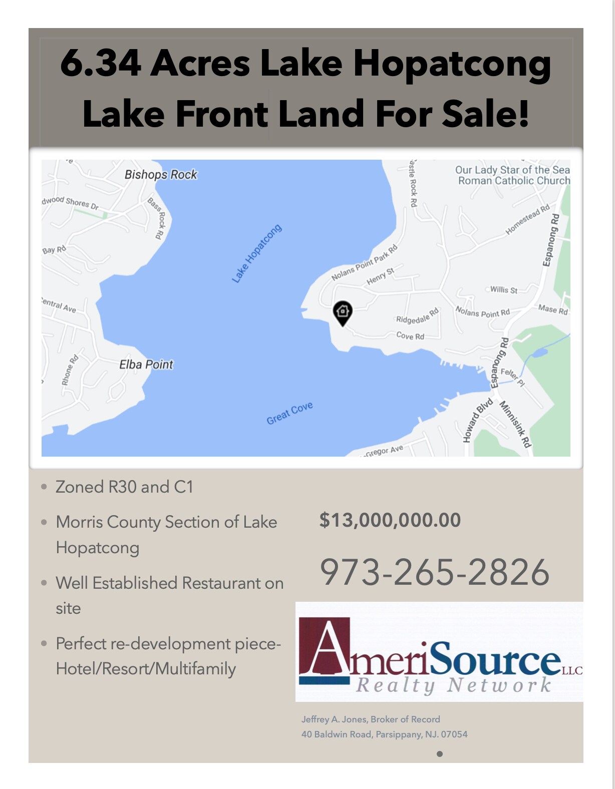 140 Nolans Point Rd, Lake Hopatcong, NJ for sale Primary Photo- Image 1 of 1