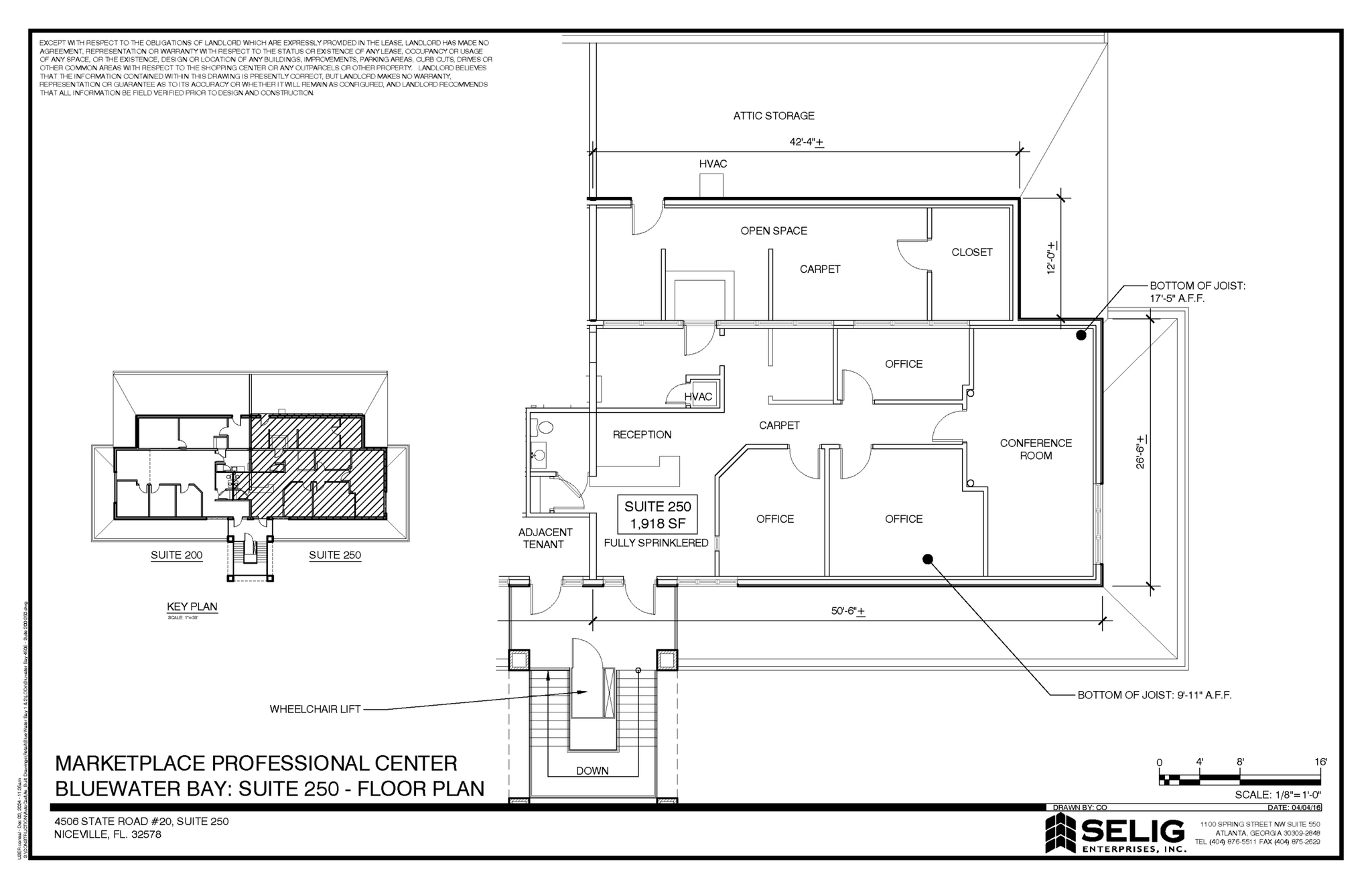 4506-4546 E Highway 20, Niceville, FL for lease Floor Plan- Image 1 of 1
