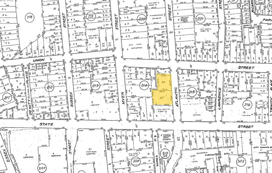 75-85 Atlantic St, Hackensack, NJ for sale - Plat Map - Image 1 of 1