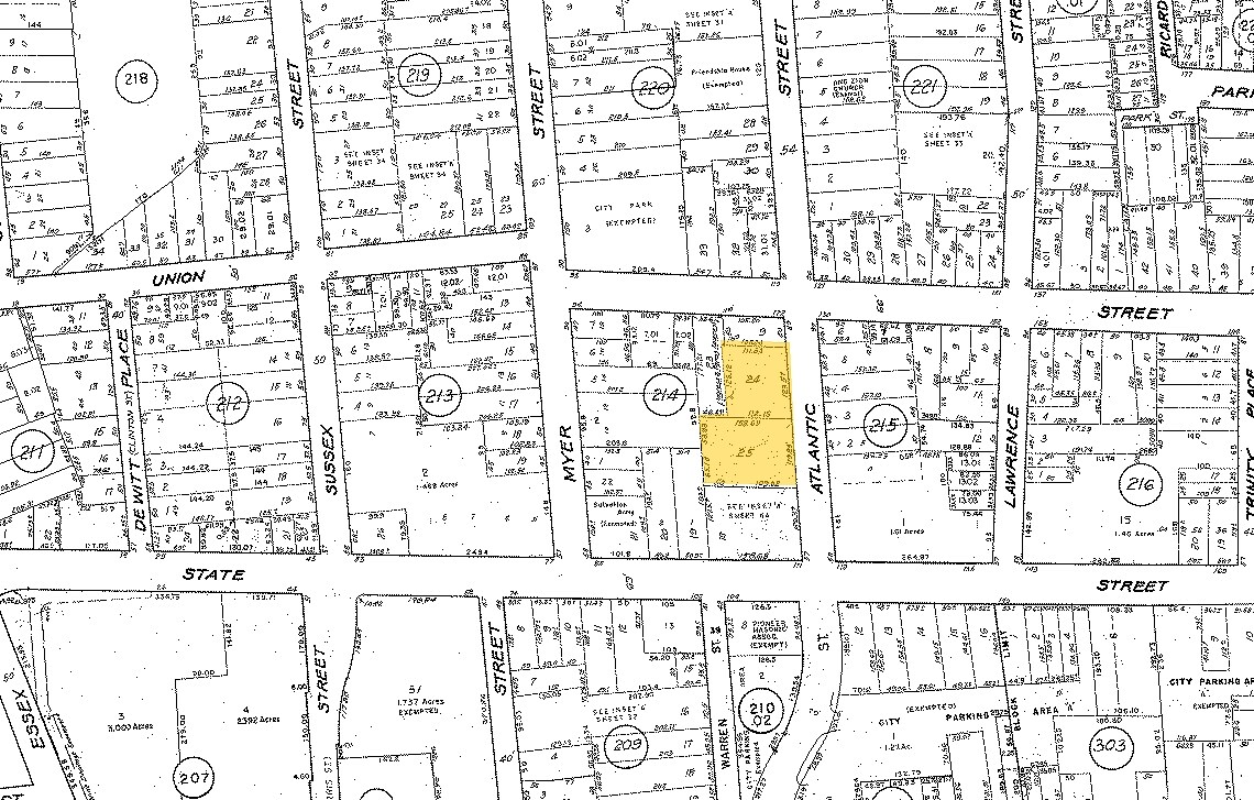 75-85 Atlantic St, Hackensack, NJ for sale Plat Map- Image 1 of 1