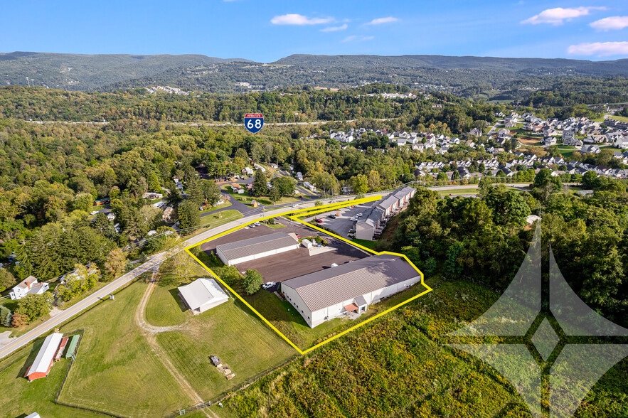 357 Canyon Rd, Morgantown, WV for sale - Aerial - Image 2 of 3