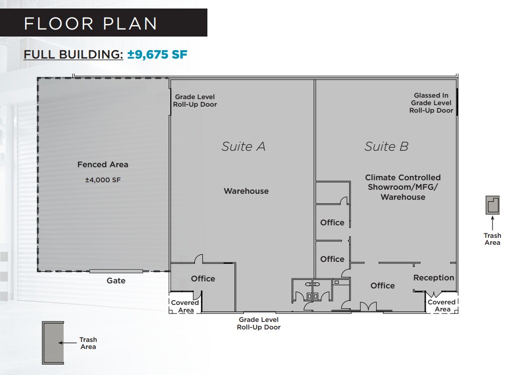975 Rancheros Dr, San Marcos, CA for lease Floor Plan- Image 1 of 2