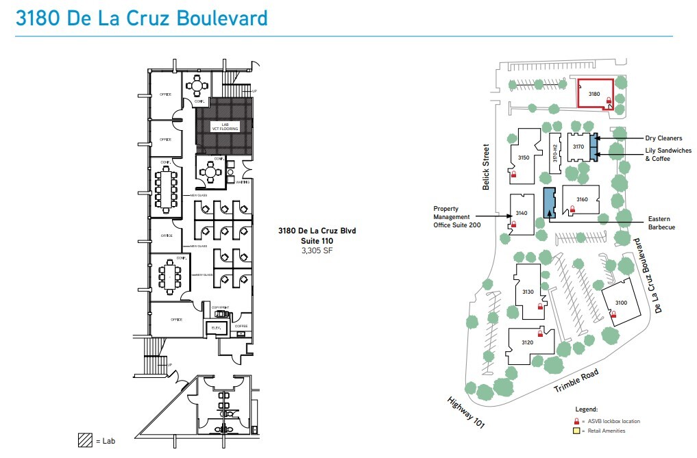 3100 De la Cruz Blvd, Santa Clara, CA for lease Floor Plan- Image 1 of 1