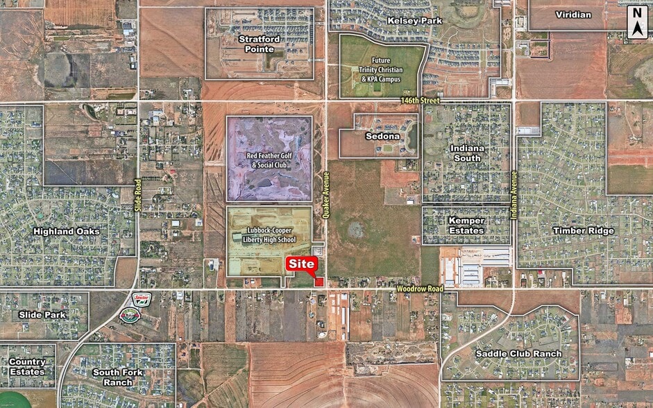 4425 Woodrow Rd, Lubbock, TX for sale - Aerial - Image 1 of 2