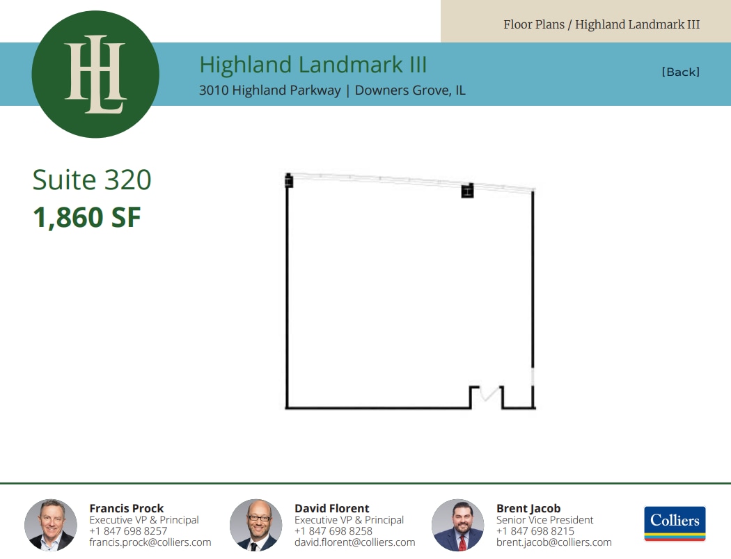 3010 Highland Pky, Downers Grove, IL for lease Floor Plan- Image 1 of 1