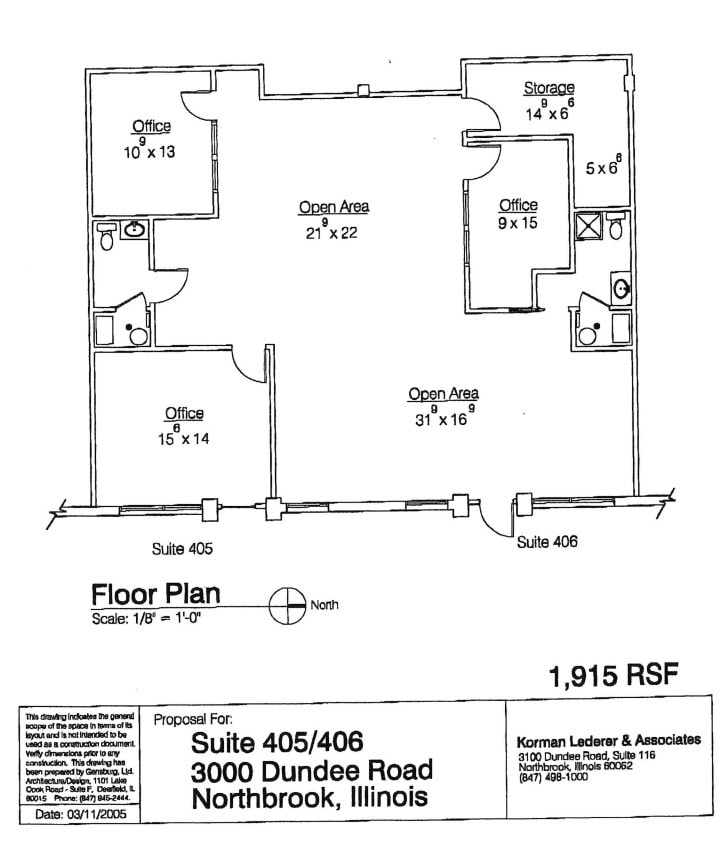 3000 Dundee Rd, Northbrook, IL for lease Floor Plan- Image 1 of 1