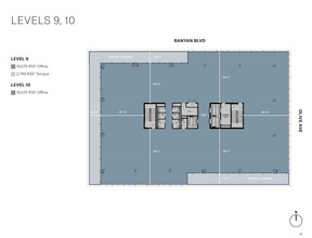 300 Banyan Blvd, West Palm Beach, FL for lease Floor Plan- Image 1 of 3