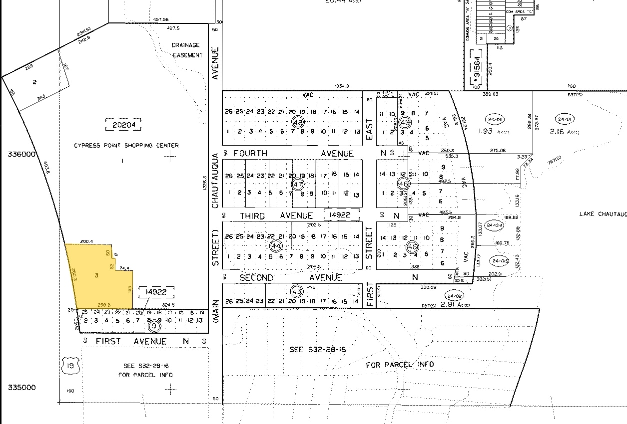 25749 US Hwy. 19 N, Clearwater, FL for sale Plat Map- Image 1 of 1