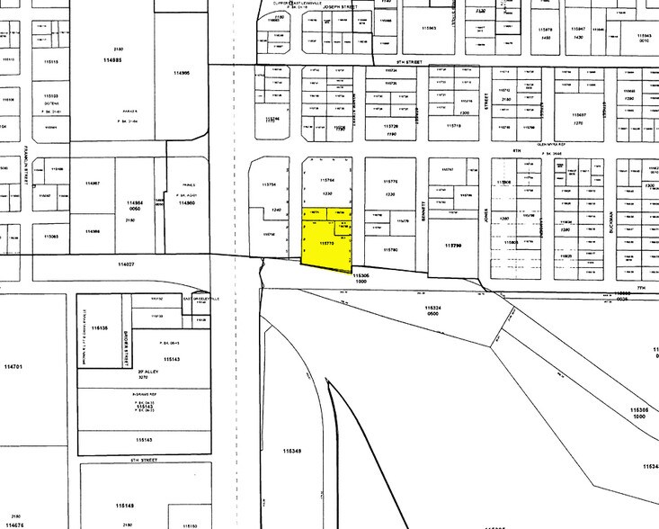 1714 Egner St, Jacksonville, FL for sale - Plat Map - Image 2 of 6