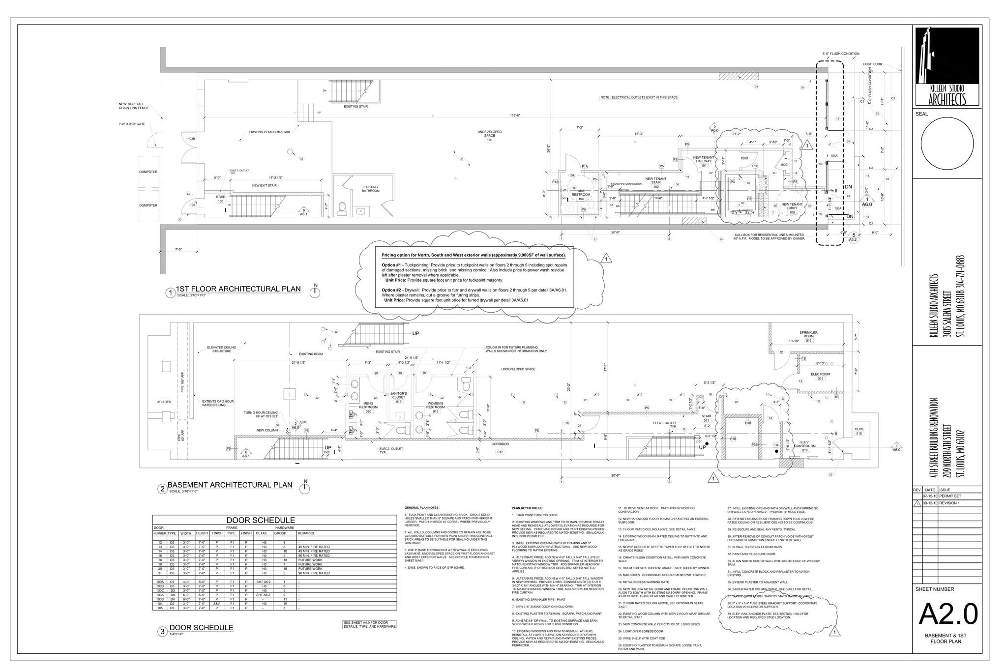 209 N 4th St, Saint Louis, MO for lease Site Plan- Image 1 of 1