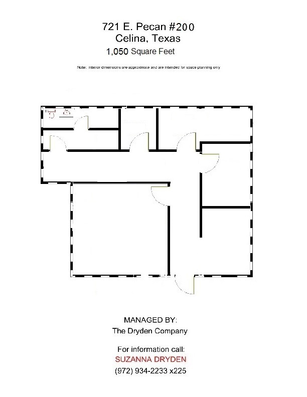 701-717 E Pecan St, Celina, TX for lease Floor Plan- Image 1 of 1