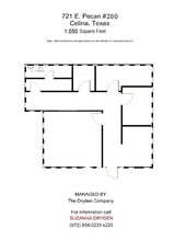 701-717 E Pecan St, Celina, TX for lease Floor Plan- Image 1 of 1