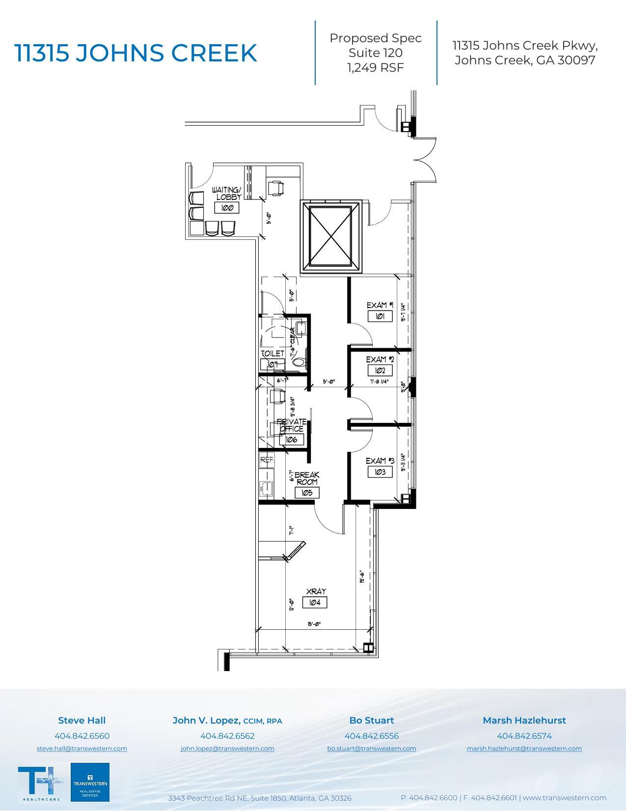 11315 Johns Creek Pky, Duluth, GA for lease Floor Plan- Image 1 of 1