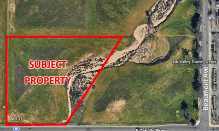 Oak Valley Pky, Beaumont, CA for sale - Aerial - Image 1 of 2