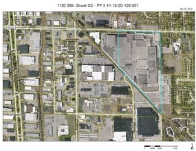 1120 36th St SE, Grand Rapids, MI for lease Aerial- Image 2 of 2