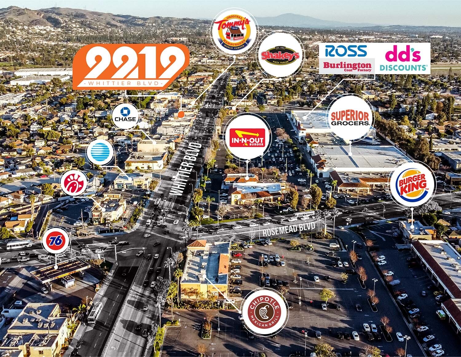 9219 Whittier Blvd, Pico Rivera, CA 90660 Retail for Sale