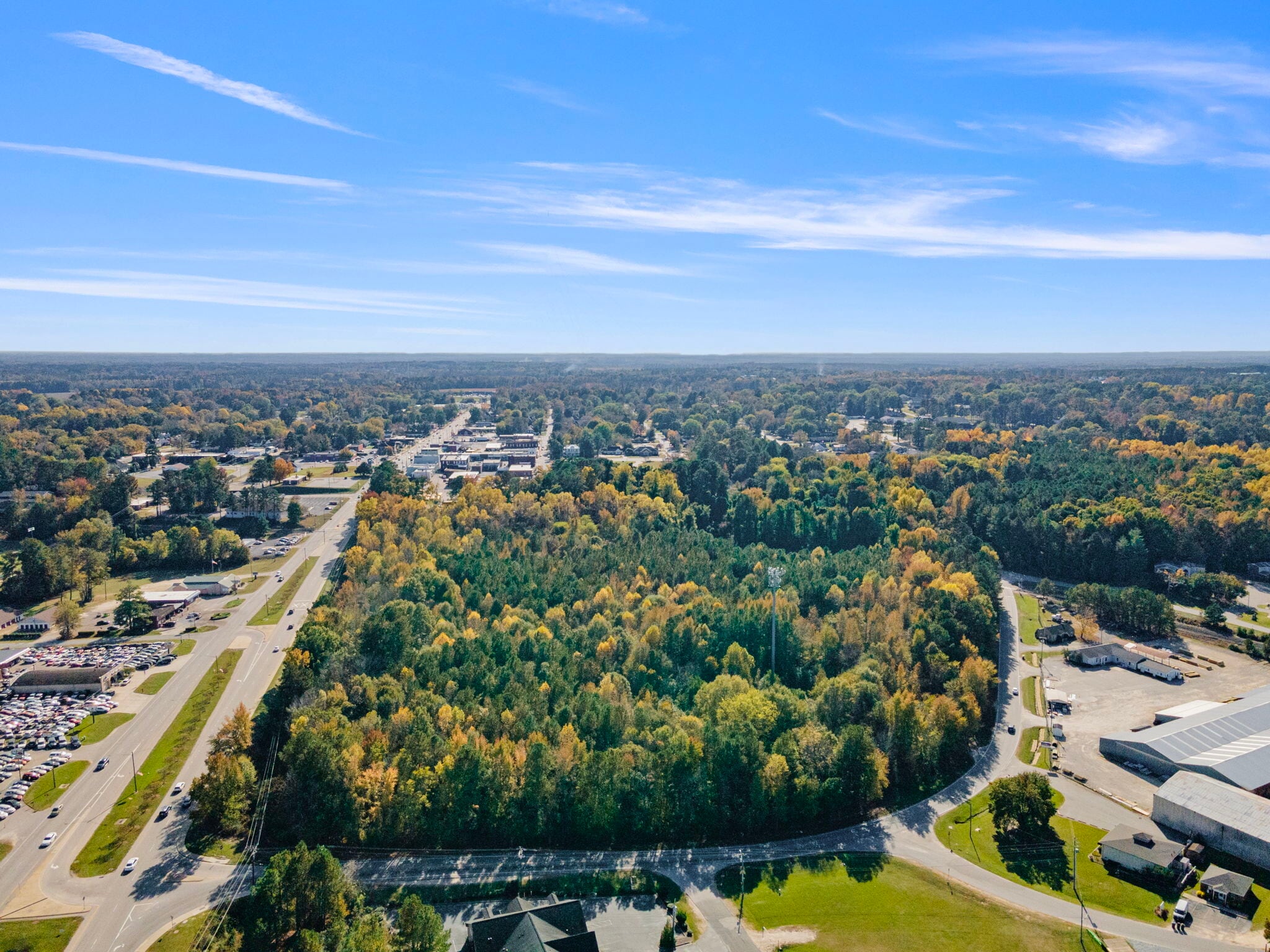 307 10th St, Lillington, NC for sale Aerial- Image 1 of 1