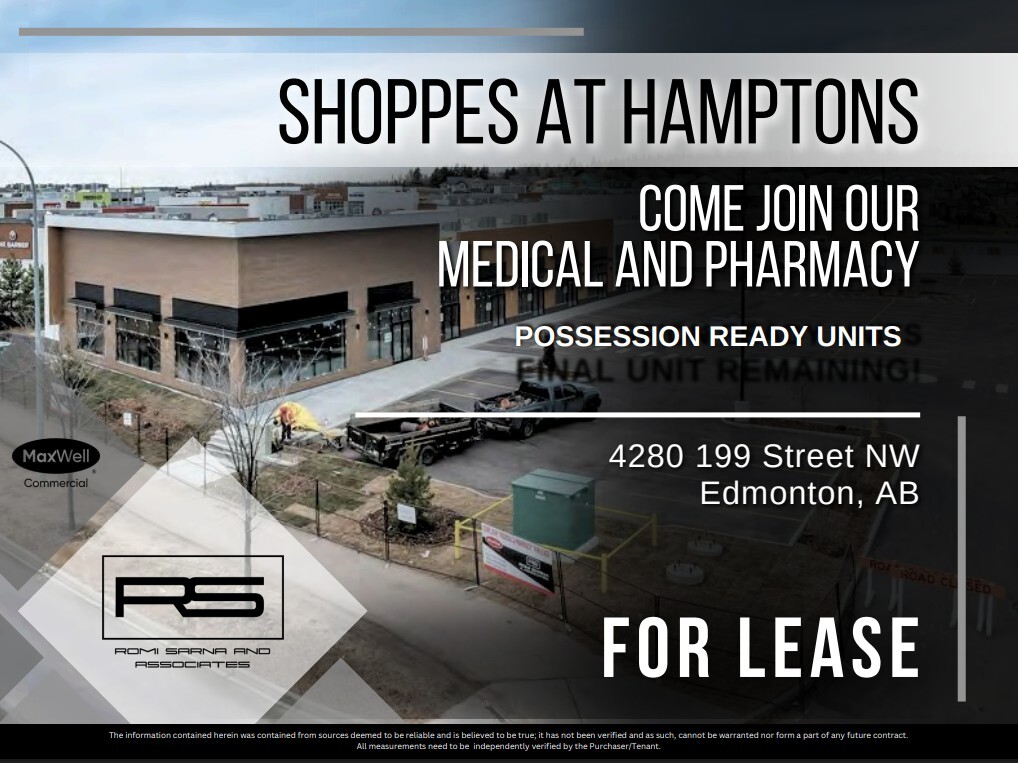 4280 199 St NW, Edmonton, AB for lease Primary Photo- Image 1 of 2