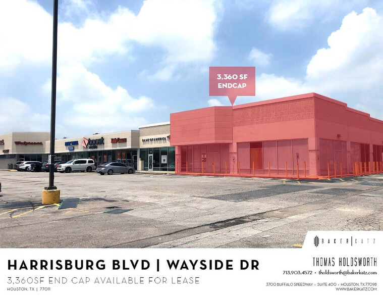 100-220 S Wayside Dr, Houston, TX for lease - Building Photo - Image 1 of 1